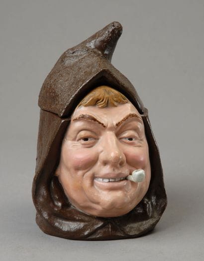Polychrome Bohemian terracotta
19th century
Head...