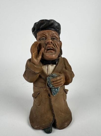 Polychrome terracotta, BB - Bohemia -
Circa...