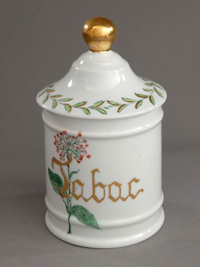 Lot de pots à tabac
Porcelaine vers 1970
Imitation...