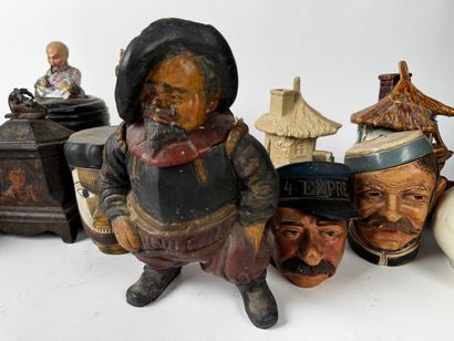 SET of tobacco jars