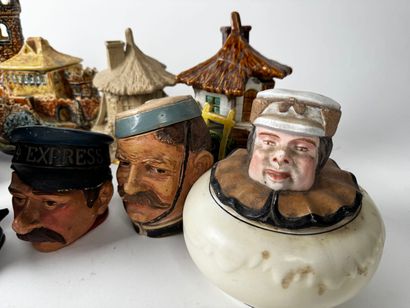 SET of tobacco jars