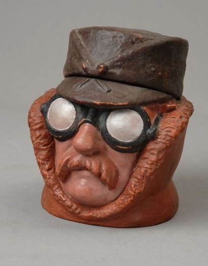 Tobacco Jar
Terracotta, early 20th century
Tobacco...