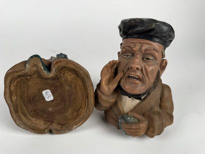 Polychrome terracotta, BB - Bohemia -
Circa...