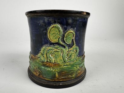 Tobacco jar without a lid, inspired by *The...