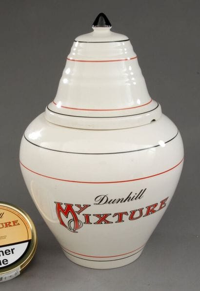 Large, urn-shaped jar recently produced by...