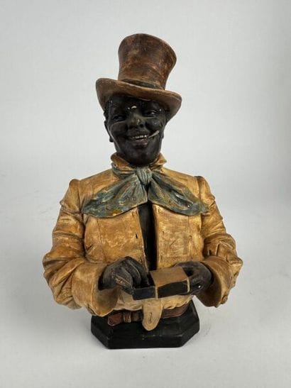 Polychrome terracotta - Bohemia -
Circa 1880.
