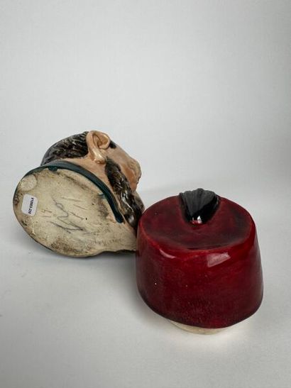 Tobacco Jar
19th-Century Bohemian Stoneware
Tobacco...