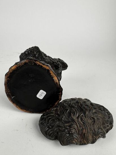 Black-painted terracotta.
- Bohemian - 
Probably...