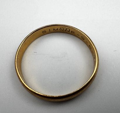 Alliance or 2,5gr taille 59