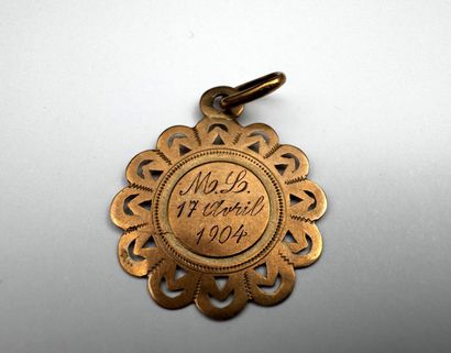 Médaille or 1,3 g