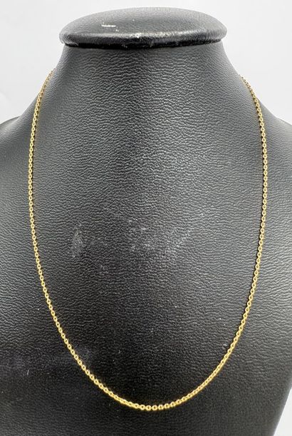 Chaîne or 18 k 2,4 g