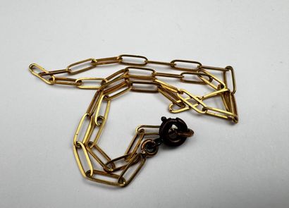Chaîne de cheville or 2 g env
