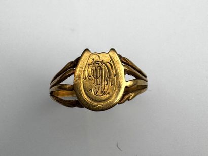 Bague or 2,6 gr