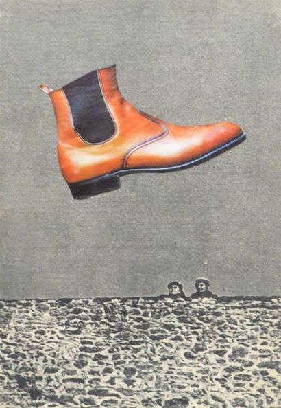 Pierre JOURDA (1931-2007)
L'apparition, 1967
Collage...
