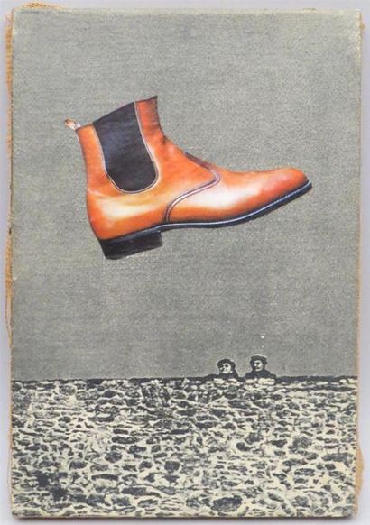 Pierre JOURDA (1931-2007)
L'apparition, 1967
Collage...