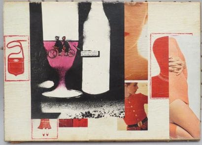 Pierre JOURDA (1931-2007)
Sans titre, 1966
Collage...