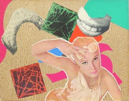 Pierre JOURDA (1931-2007)
Sans titre, 1966
Collage...