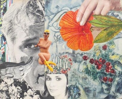 Pierre JOURDA (1931-2007)
Le coup de foudre
Collage...