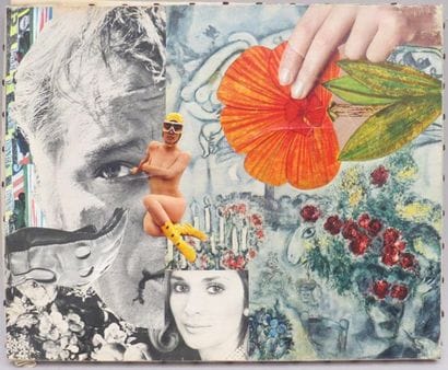 Pierre JOURDA (1931-2007)
Le coup de foudre
Collage...