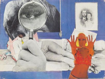 Pierre JOURDA (1931-2007)
Sans titre, 1966
Collage...