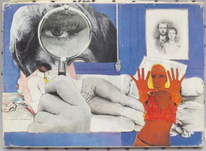 Pierre JOURDA (1931-2007)
Sans titre, 1966
Collage...