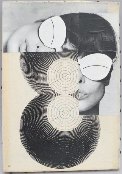 Pierre JOURDA (1931-2007)
Sans titre, 1965
Collage...