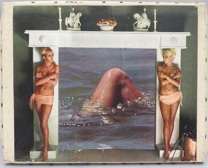 Pierre JOURDA (1931-2007)
Gresivaudame, 1966
Collage...