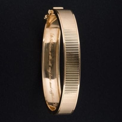 TIFFANY & Co
Bracelet demi jonc à charnière...
