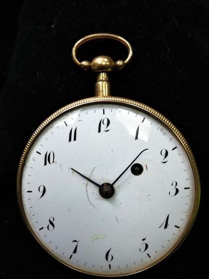 Montre de gousset à sonnerie en or
Poids...