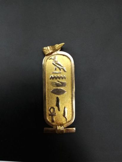 Pendentif or, style 