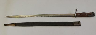 Rare baïonnette allemande 1898 1er type,...