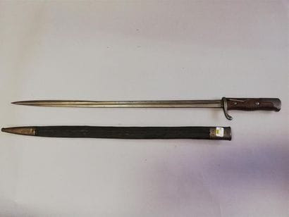 Rare baïonnette allemande 1898 1er type,...