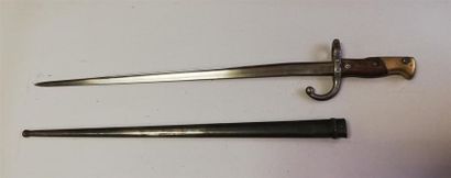 Très rare baïonnette Gras modèle 1874 modifiée...