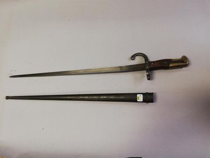 Très rare baïonnette Gras modèle 1874 modifiée...