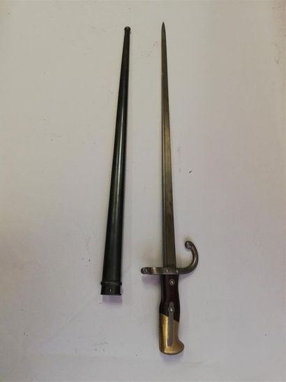 Baïonnette réglementaire fusil Gras 1874...
