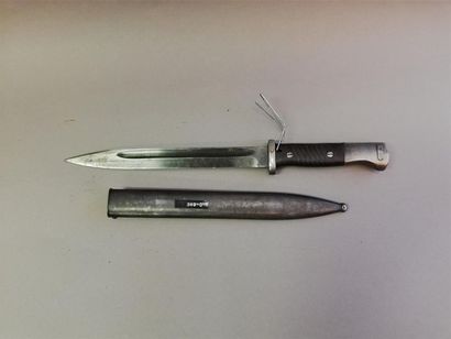 Baïonnette allemande 84/98 3ème modèle, fabrication...