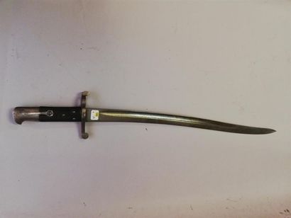Baïonnette britannique lame yatagan de 575mm...