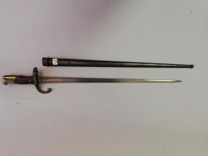 Très rare baïonnette Gras modèle 1874 Mr...