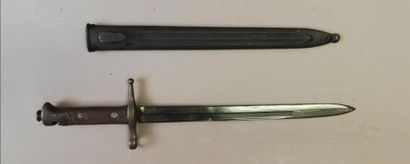 Baïonnette italienne modèle 1891/97TS Fourreau...