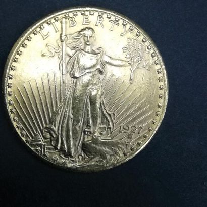 1Pièce de 20 dollars or 1927 