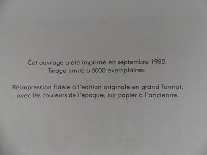 [BANDE DESSINÉE]. JACOBS (Edgar P.). LA MARQUE...