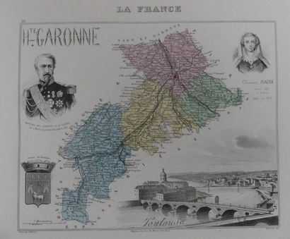 [ATLAS]. VUILLEMIN. LA FRANCE ET SES COLONIES....