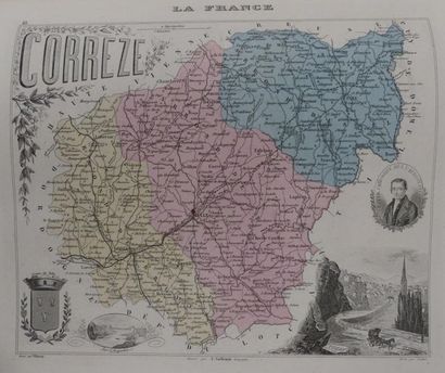 [ATLAS]. VUILLEMIN. LA FRANCE ET SES COLONIES....