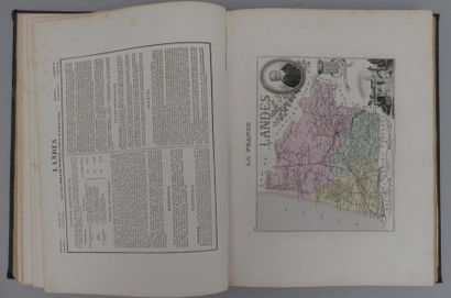 [ATLAS]. VUILLEMIN. LA FRANCE ET SES COLONIES....