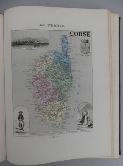 [ATLAS]. VUILLEMIN. LA FRANCE ET SES COLONIES....