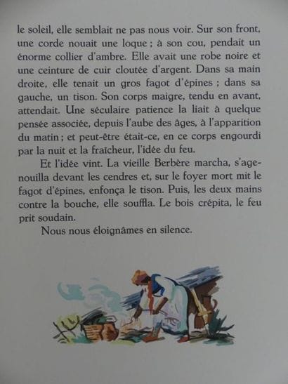 BOSCO (Henri). PAGES MAROCAINES. Casablanca,...
