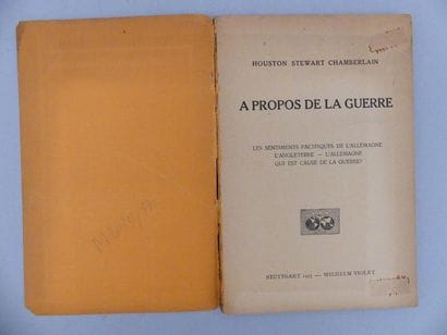 CHAMBERLAIN (Houston Stewart). À PROPOS DE...