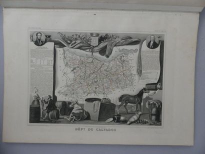 [ATLAS]. LEVASSEUR (V.). ATLAS NATIONAL ILLUSTRÉ...