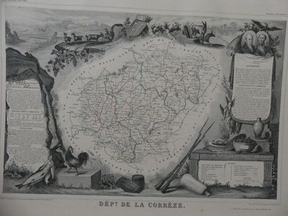 [ATLAS]. LEVASSEUR (V.). ATLAS NATIONAL ILLUSTRÉ...