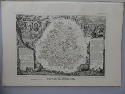 [ATLAS]. LEVASSEUR (V.). ATLAS NATIONAL ILLUSTRÉ...